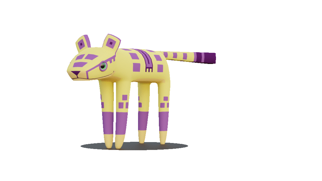 Complete cheetah model