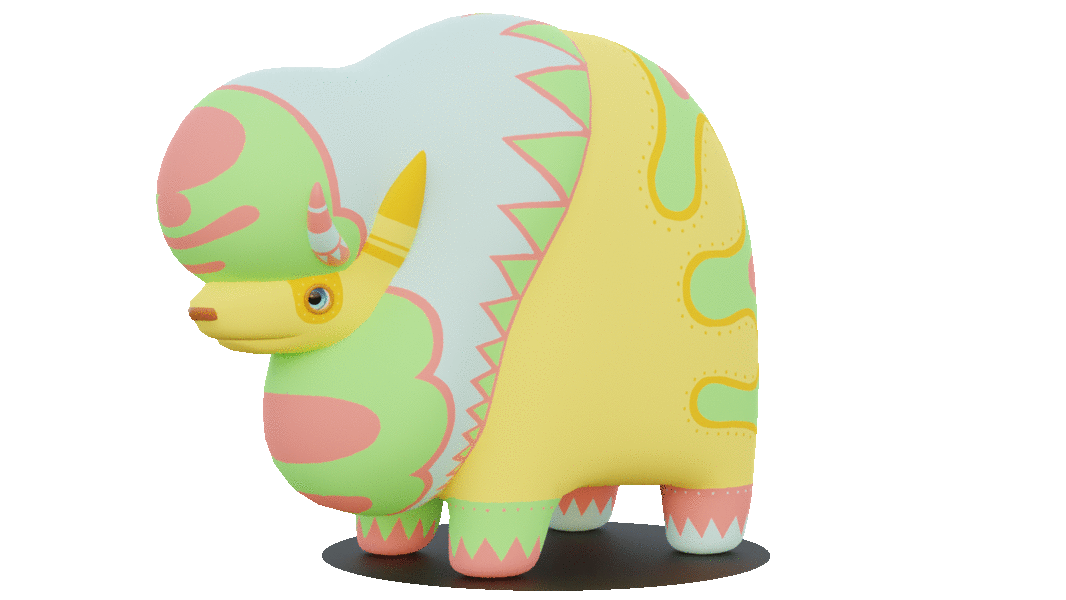 Complete buffalo model