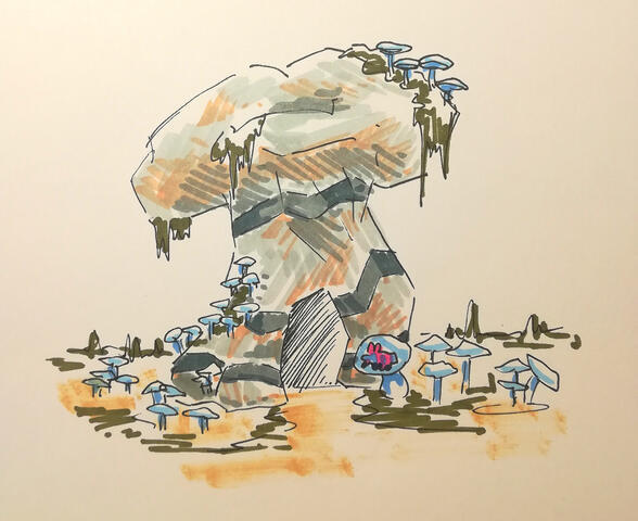 Mushroom house concept