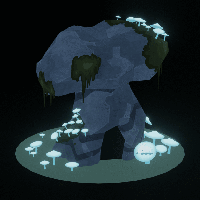 Complete mushroom house