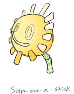 Sun decoration concept