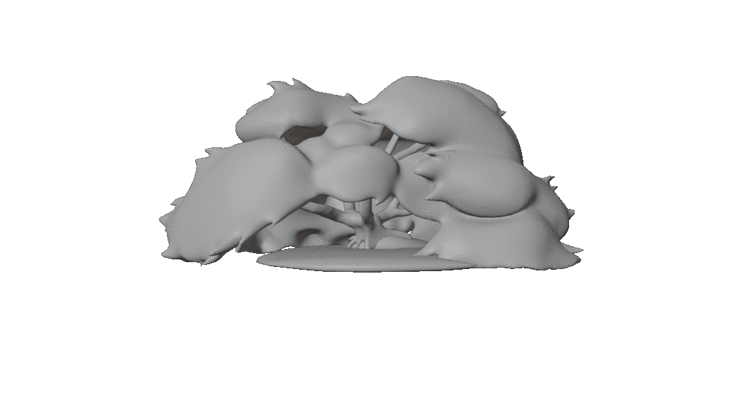 Warriors' den sculpt